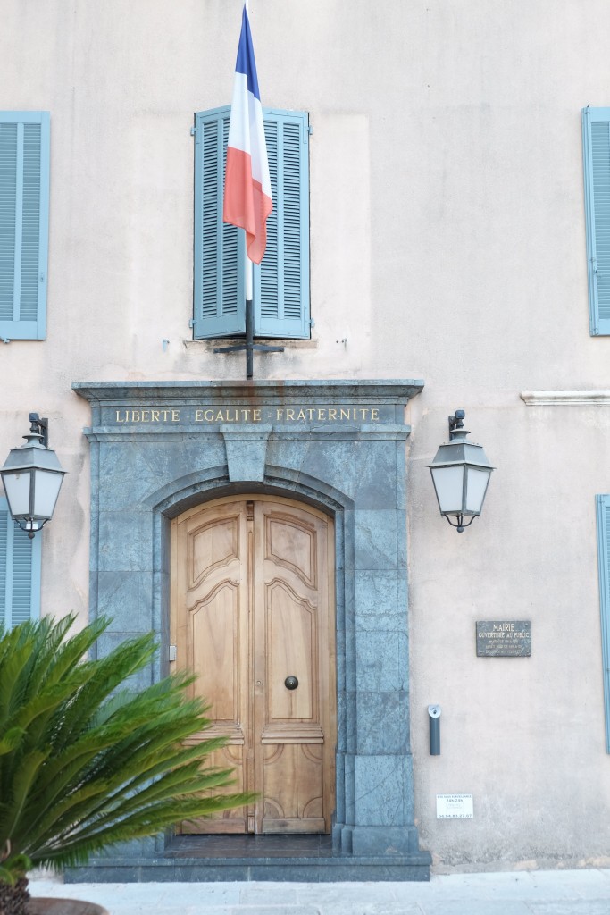Rathaus, hotel de ville, city hall, Grimaud, Lieblingsstil