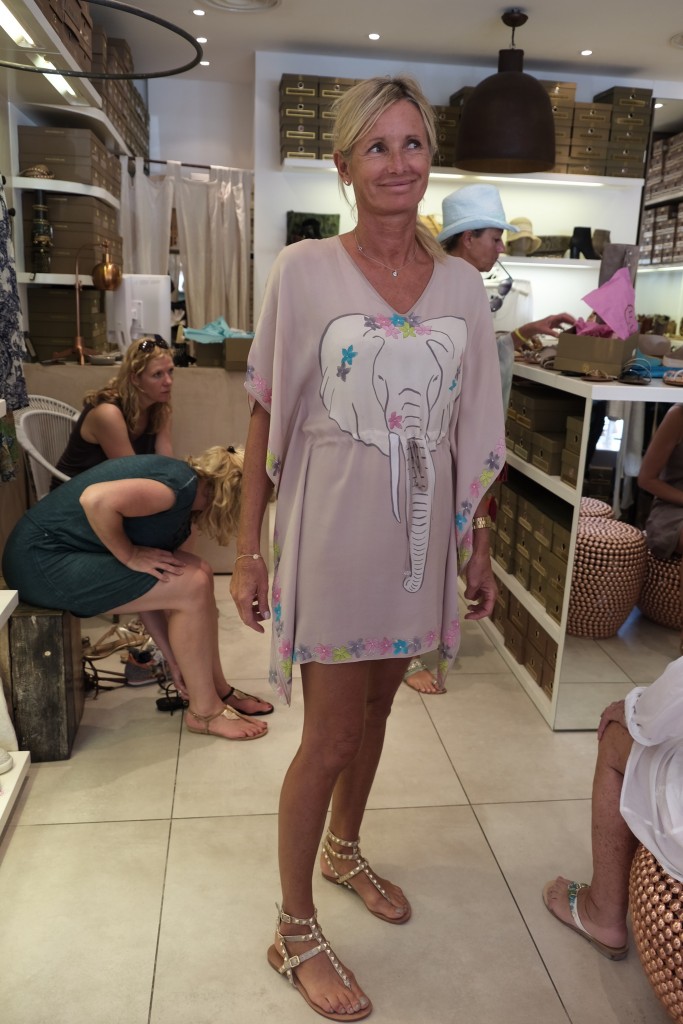 Woo´s Inhaberin patron owner Veronique Port St. Tropez Lieblingsstil