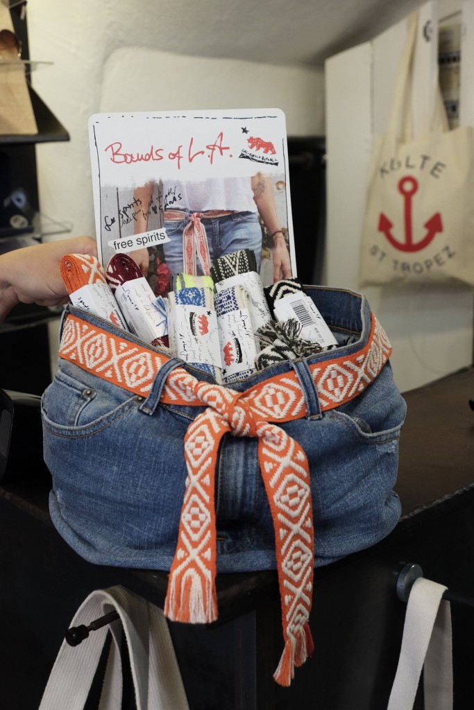 California Republic, Gürtel, belt, St. Tropez, Lieblingsstil, Stoffband mit Muster