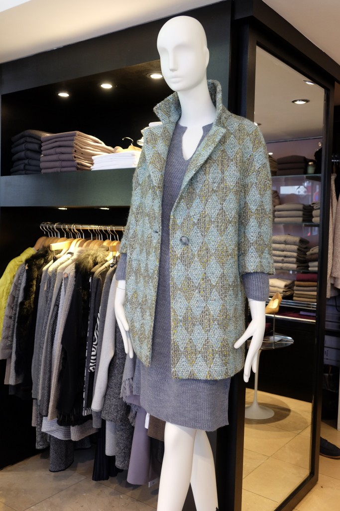 Oversize Jacke in mint von Semione, Elena Düsseldorf, Lieblingsstil