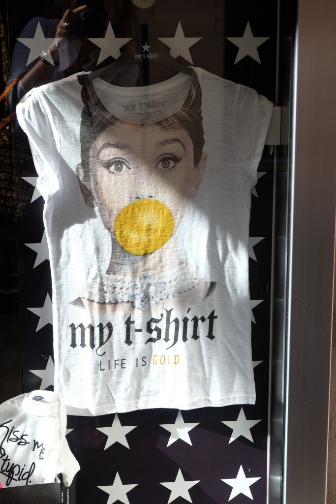 Audrey Hepburn T-Shirt, Lieblingsstil