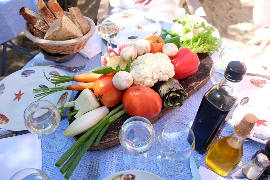 Club 55, Gemüseplatte, légumes, vegetable plate, Club55