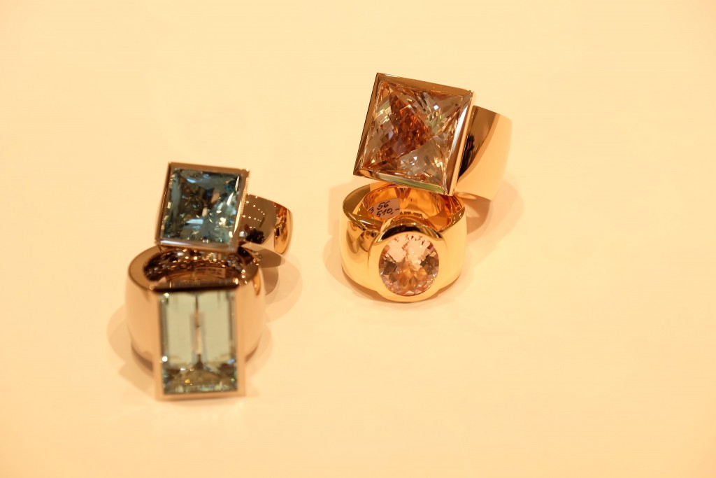 Farbsteinringe Schubart, Goldschmiede Schubart, Schubart Goldschmiede, Schubart Düsseldorf, Juwelier Schubart, Lieblingsstil