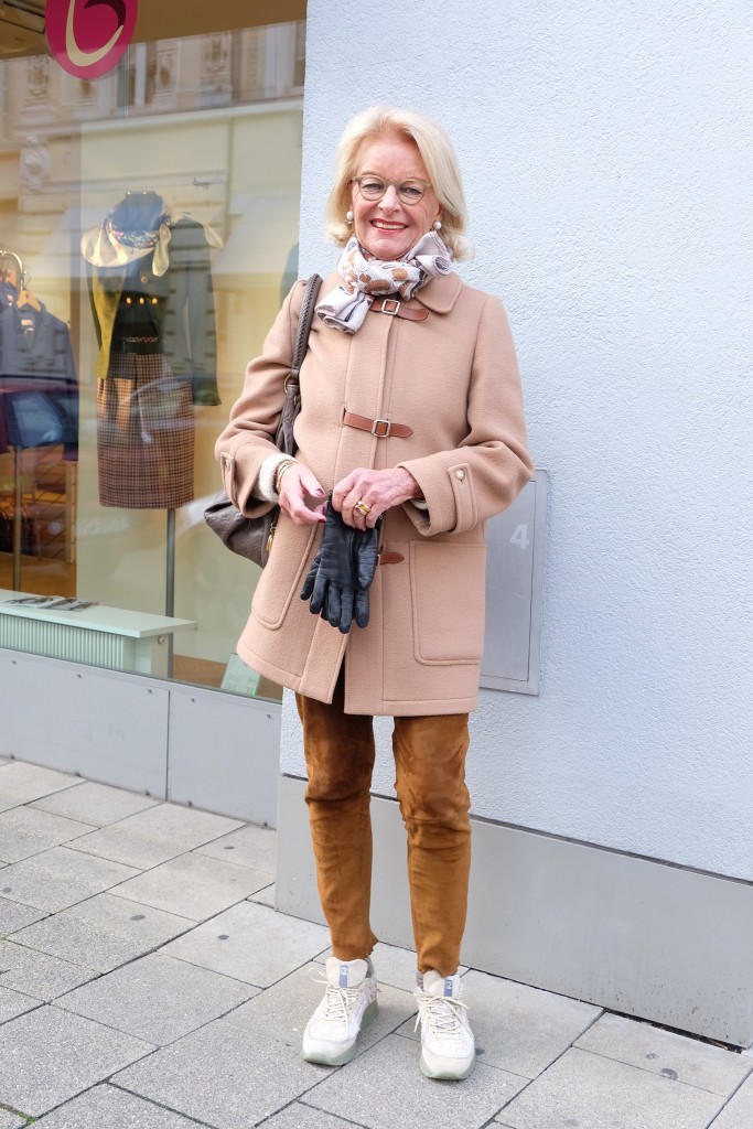Gabriele Alexa Göllner, Elena, Lieblingsstil, Mantel Hermès,