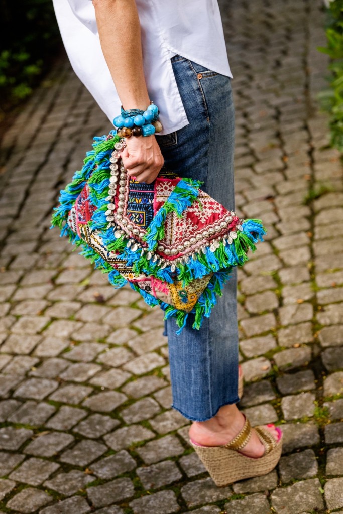 Bluse Lieblingsstil, Oversize Bluse, 7 for all mankind, Kreativ Jeans, Hippie Clutch, a cuckoo moment wedges, Modeblog, Fashion Blog, Modeblogger, Lieblingsstil