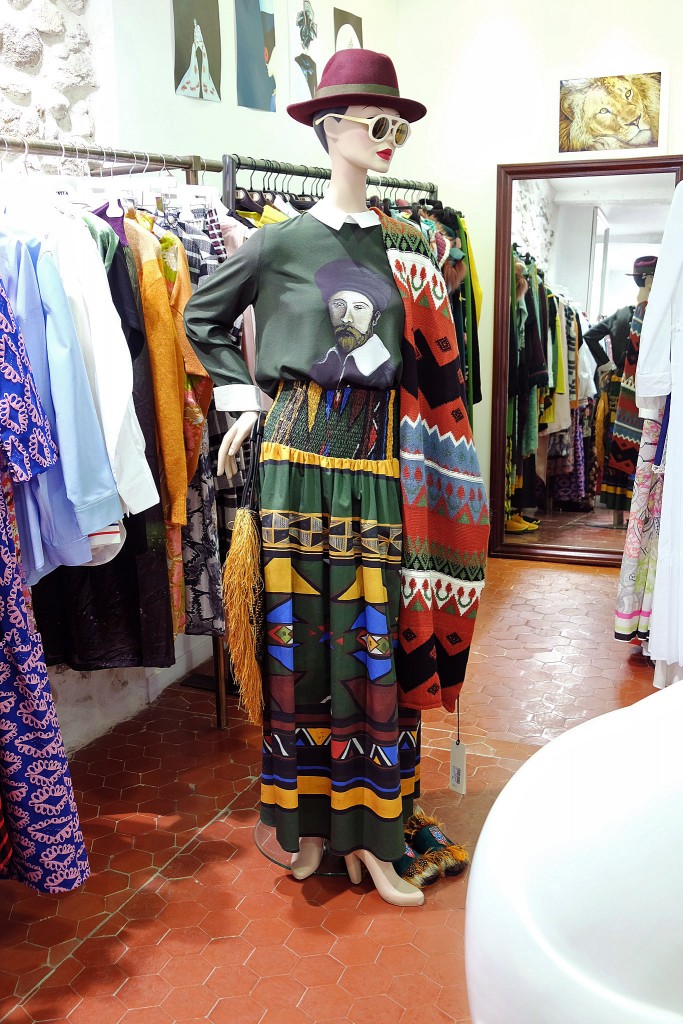 Lange Röcke, langer Rock mit Bluse, long skirt, langer Rock, long skirt with blouse, Marie Bach St. Tropez,1