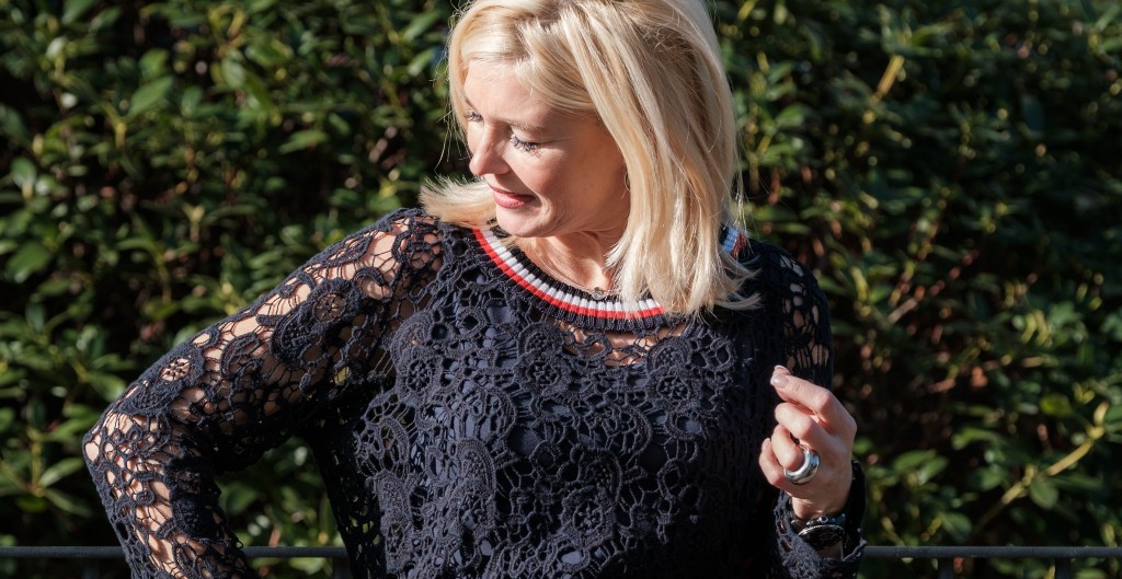 Spitzenpullover Baumwolle Sem Per Lei, Spitzenpulli Strick, Sem Per Lei Oberteil, Sem Per Lei Outfit, SemPerLei Breuninger, Fashionblog Lieblingsstil, Lieblingsstil.com,