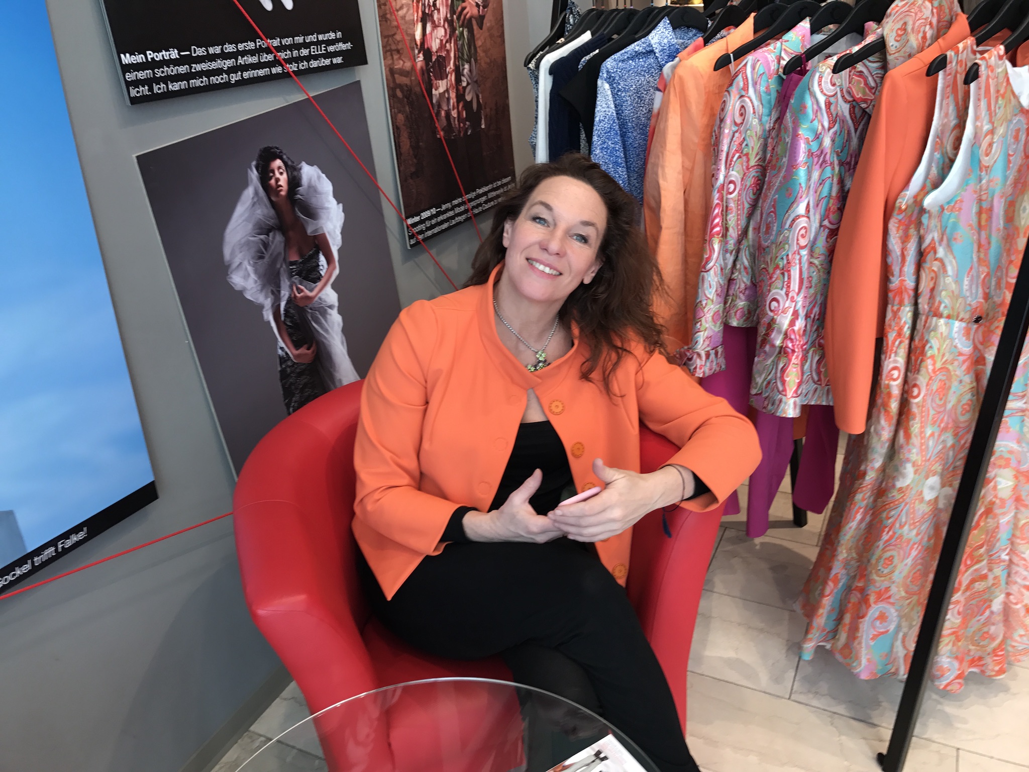 Anja Gockel Designerin, Anja Gockel Köln Boutique, Anja Gockel Bluse, Anja Gockel Wickelbluse, Fashion-Blog. Lieblingsstil.com