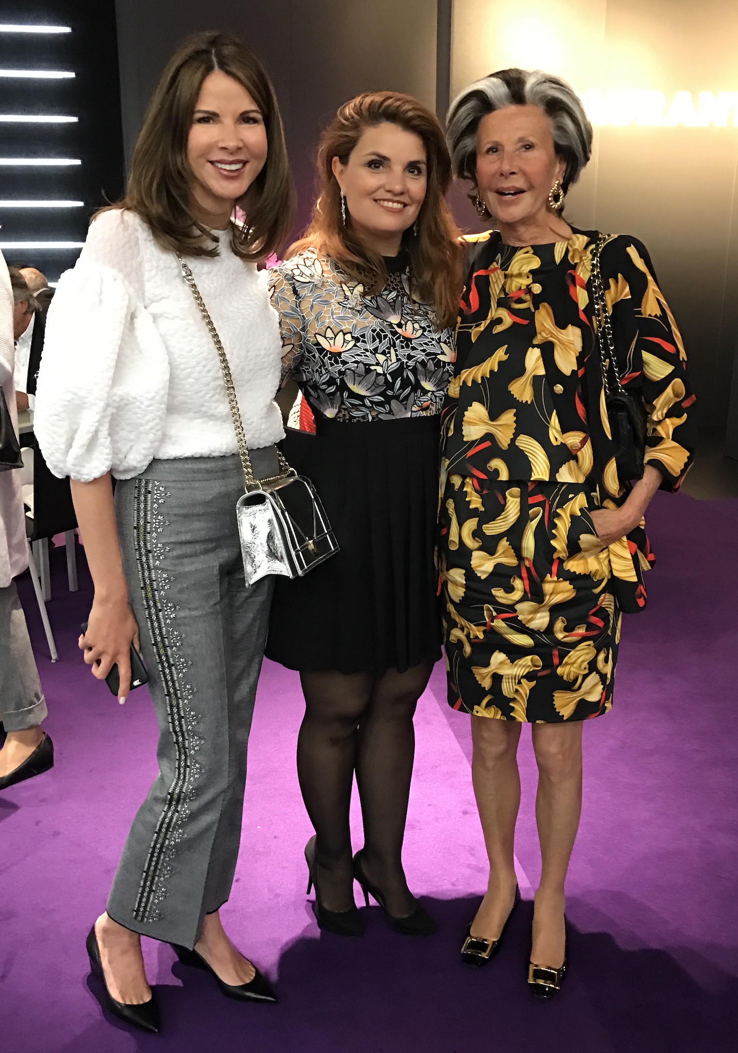 Eva Loesche, Corina Krwinkel, Christina Sieger, Ladies Lunch Art Cologne, Fashion-Blog, Lieblingsstil.com