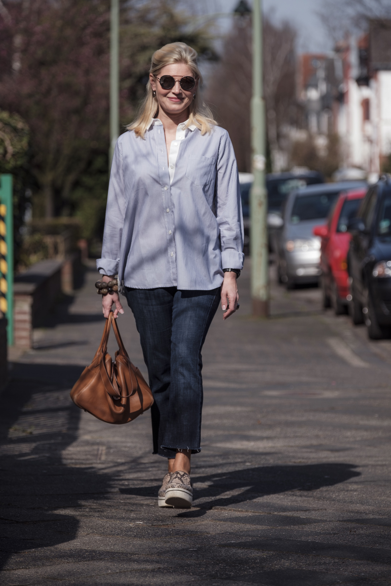 Sem Per Lei fashion , SemPerLei Mode, Fashion-Blog Lieblingsstil, gestreifte Bluse blau weiß mit Spitze, Fashion-Blog, Lieblingsstil.com,3