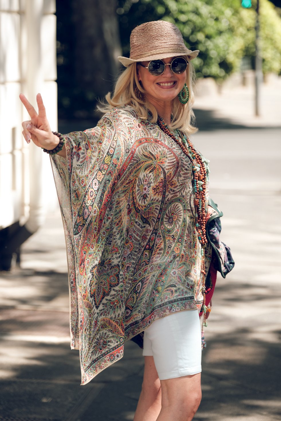 Etro tunic, Etro Tunika, Etro Poncho, Boho-Style, Bohemian -Style, super lässiger Style, 7forlallmankind Jeans, Fashion-Blog, Lieblingsstil.com