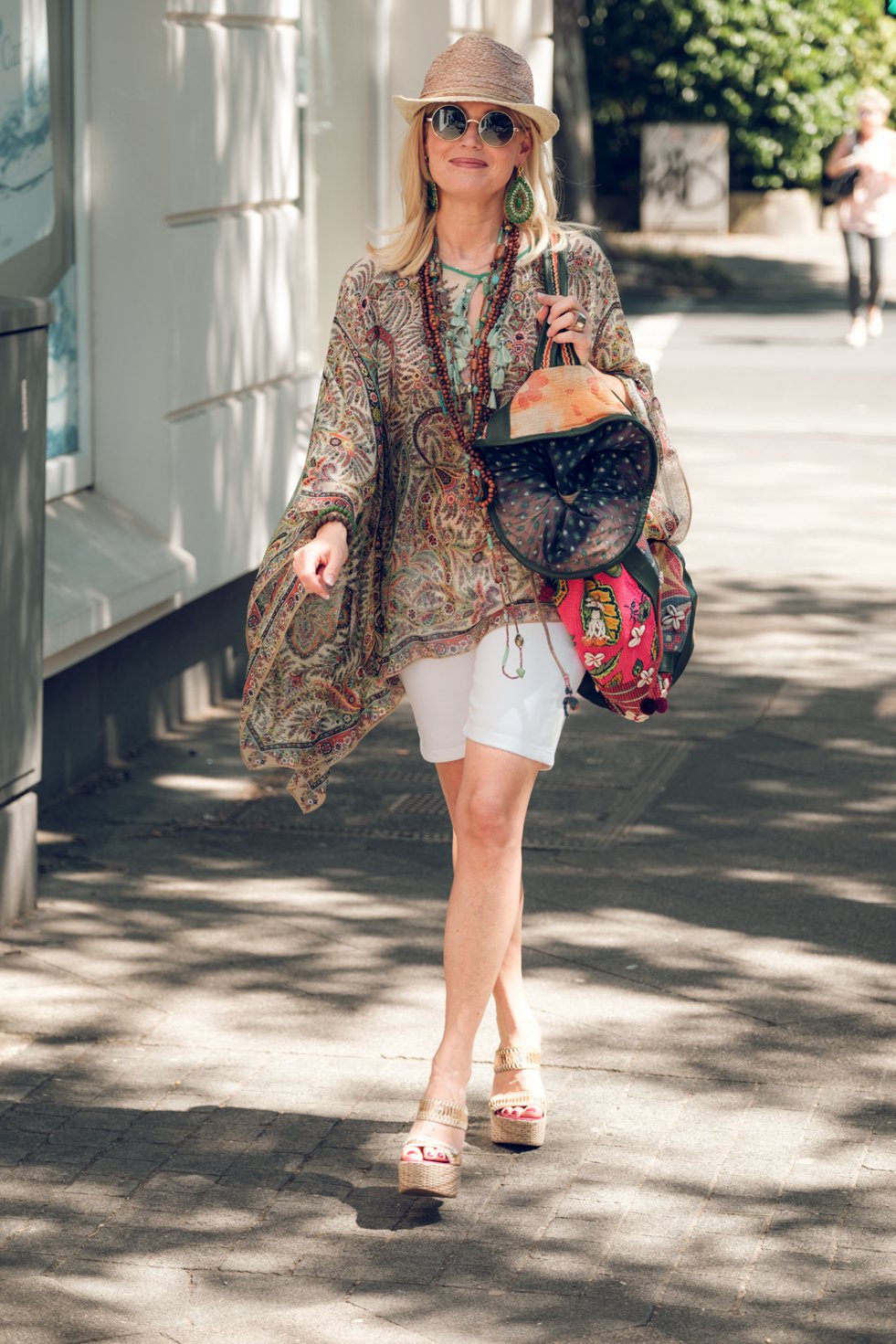 Etro tunic, Etro Tunika, Etro Poncho, Boho-Style, Bohemian -Style, super lässiger Style, Fashion-Blog, Lieblingsstil.com
