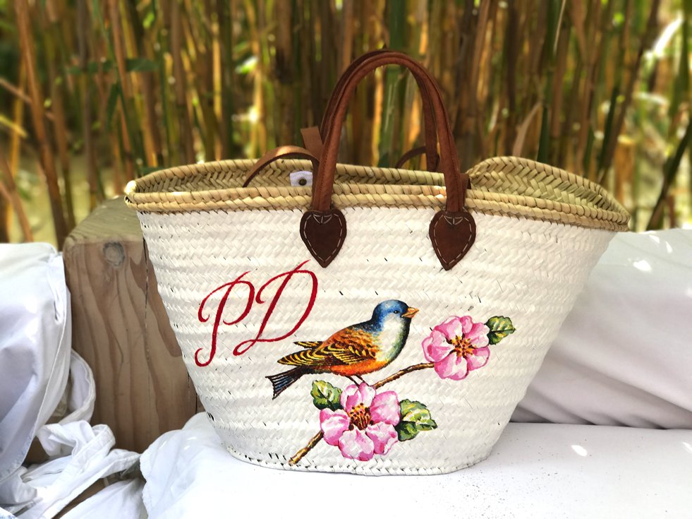 lillykunkeldesign, Korbtasche bemalt, tolle Korbtasche, bemalte Korbtasche, besondere Korbtasche, Fashion-Blog, Lieblingsstil.com,