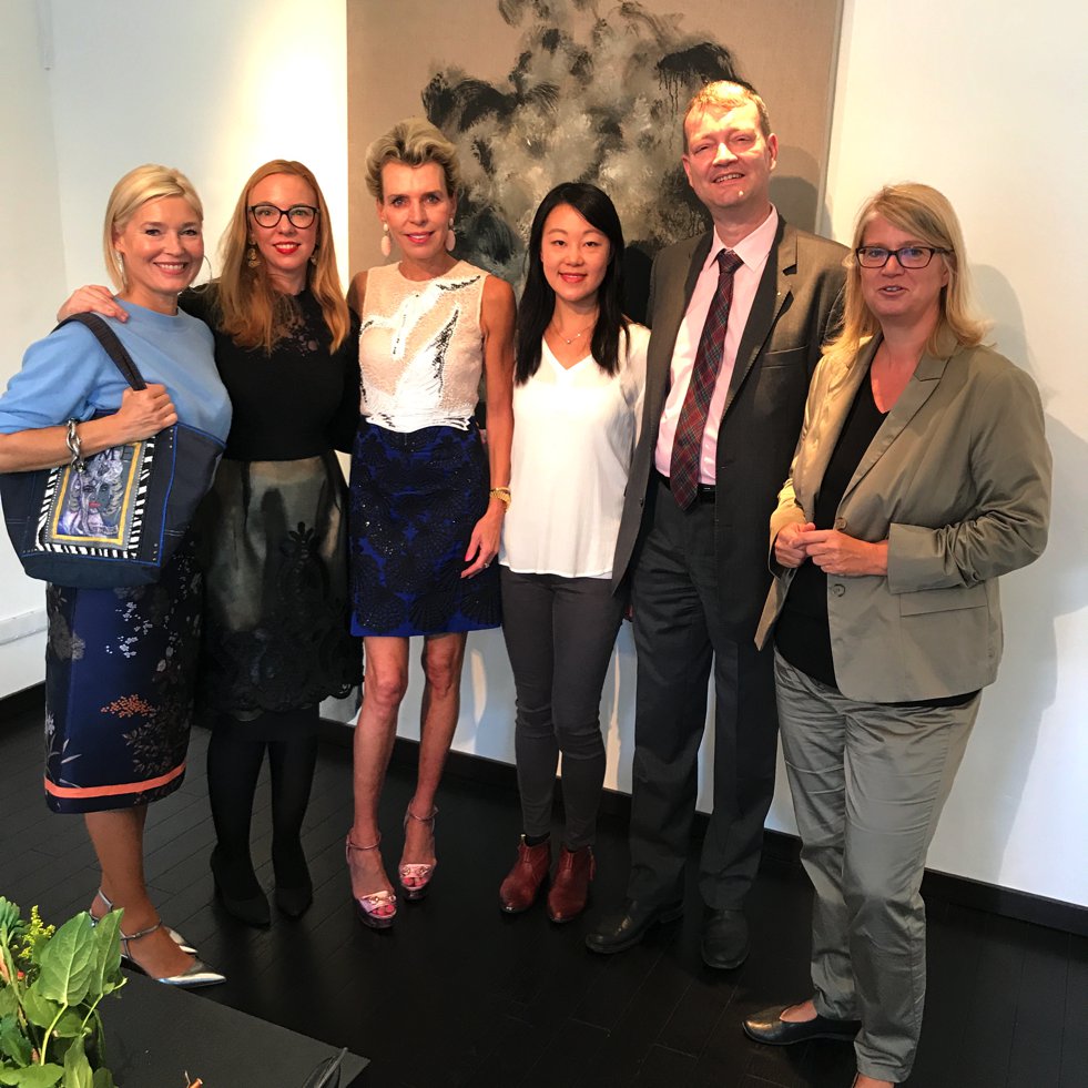 Petra Dieners, Leonie Spiekermann, Michaela Rentmeister, Ce Jian Künstlerin, Dr. Cord Eberspächer, Annette Klerks, Chinesische Kunst Düsseldorf,