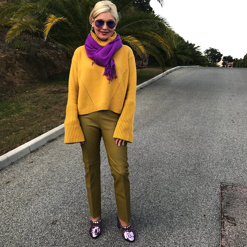Dorothee Schumacher Sweater, Dorothee Schumacher Lederhose, Fashion-Blog, Lieblingsstil.com,