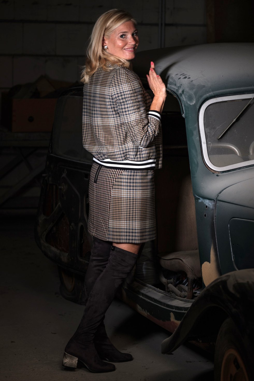 Maje Fashion Breuninger, Maje Blouson, Maje Rock kariert, Fashion-Blog, Lieblingsstil.com,
