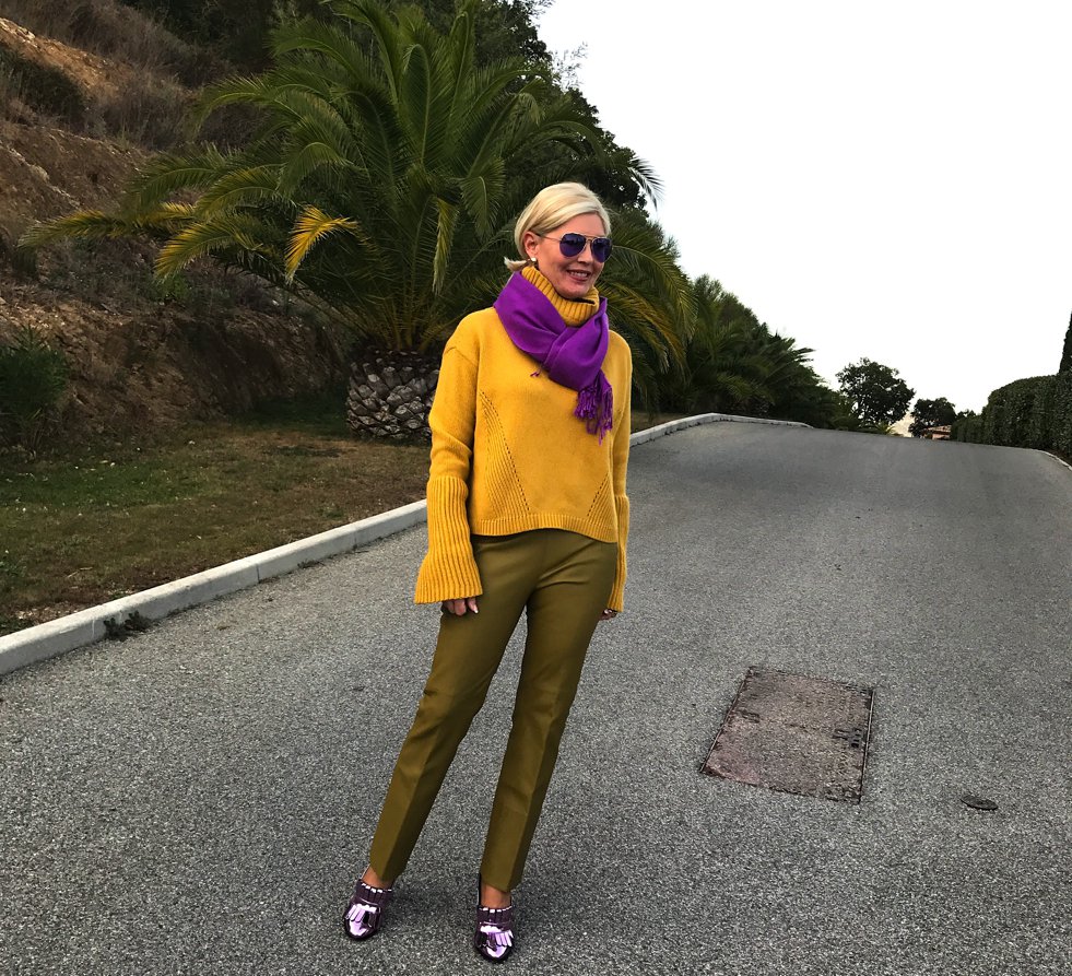 Petra Dieners, Dorothee Schumacher, Curry Kiwi Lila, Fashion-Blog, Lieblingsstil.com,