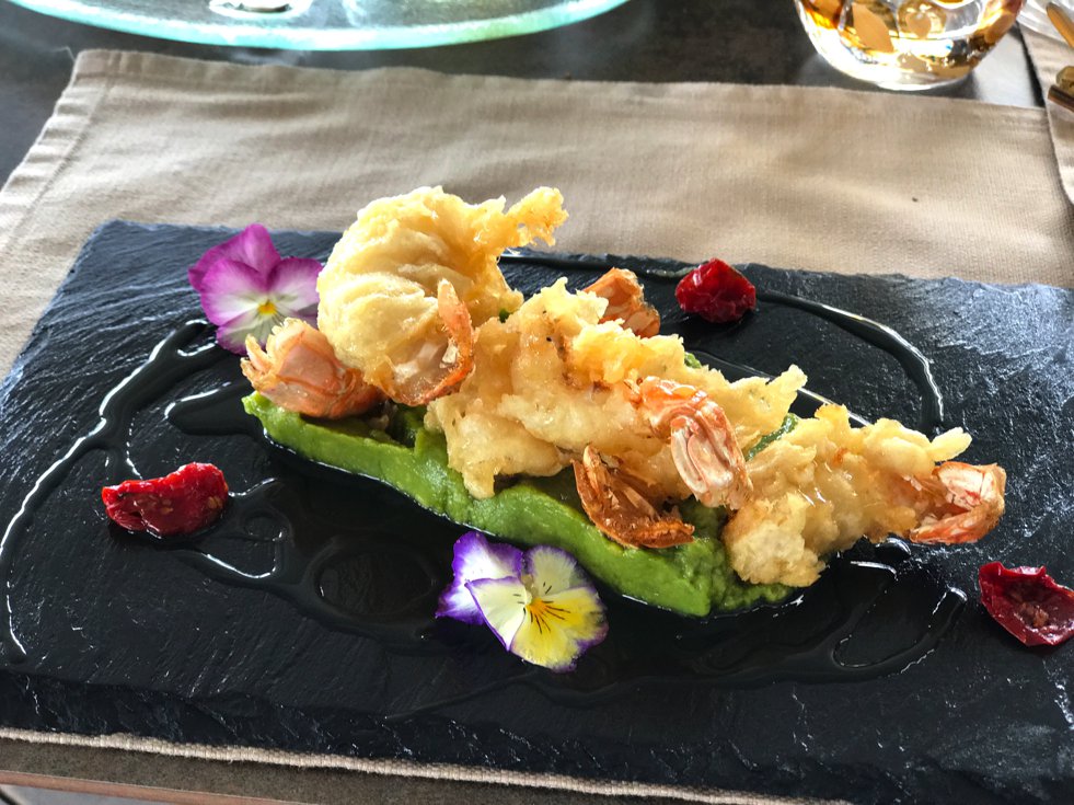 Scampi Tempura Do Leoni Londra Palace Venedig, gutes Restaurant Venedig, Restaurant Tipp Venedig, Lieblingsstil.com,