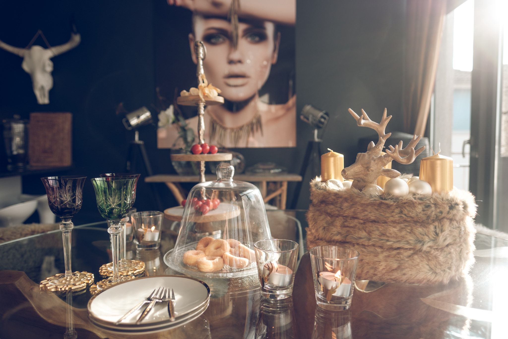 Besondere Weihnachtsatmosphäre, tolle Weihnachtsatmosphäre, individuelle Weihnachtsatmosphäre, Della Casa Jacqueline Körner, Lifestyle-Blog, Lieblingsstil.com,